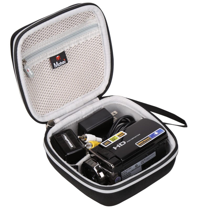 Mchoi Shockproof Carrying Case Fits for Sony - HDRCX405/HDRCX455, kimire, Canon VIXIA HF R80/R800/R700 Digital Camera Recorder, Case Only - Image 2