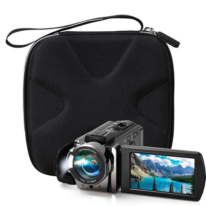 Mchoi Shockproof Carrying Case Fits for Sony - HDRCX405/HDRCX455, kimire, Canon VIXIA HF R80/R800/R700 Digital Camera Recorder, Case Only - Image 5