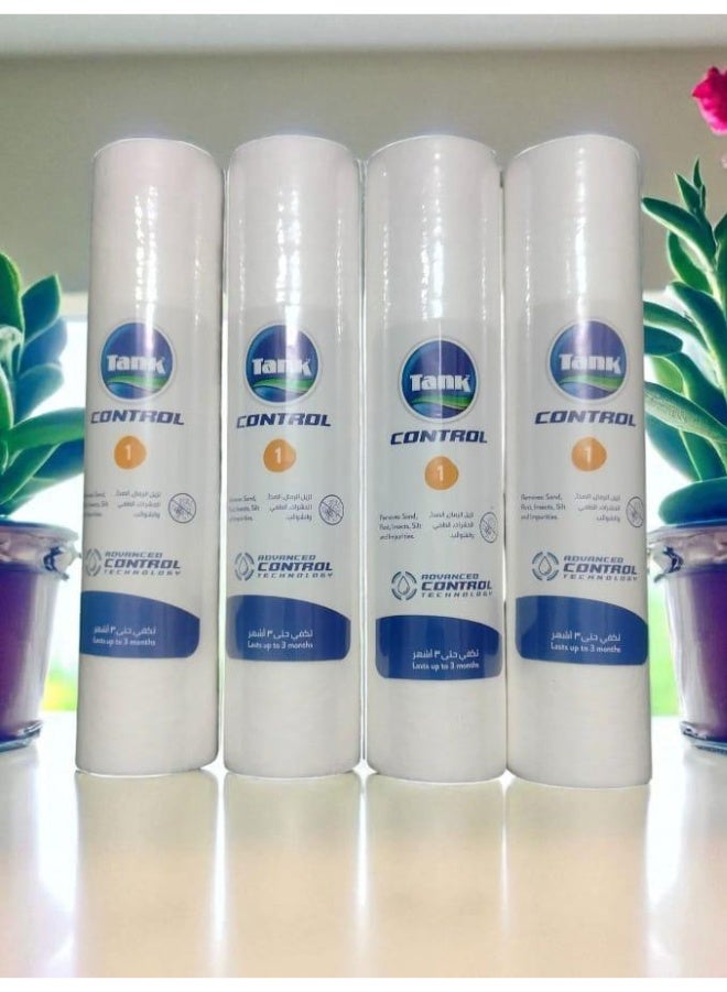 Tank Filter candle for primary purification - 4 pieces (Polypropylene) - Image 2