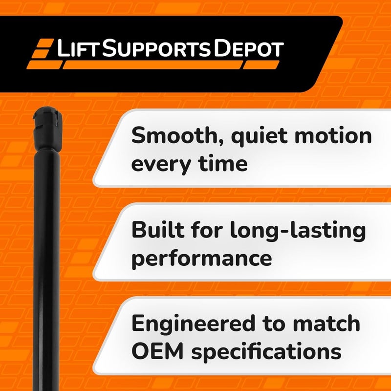 Lift Supports Depot PM3986 Hood Lift Supports for Ford F250 F350 F450 F550 Super Duty (2017-2022) - Image 2