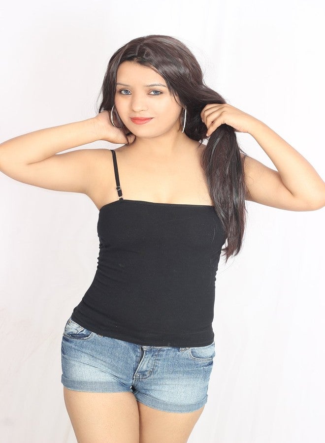 Ritzkart Straight Black with maroon Mix Hair Wig Size 31 Inch - Image 5