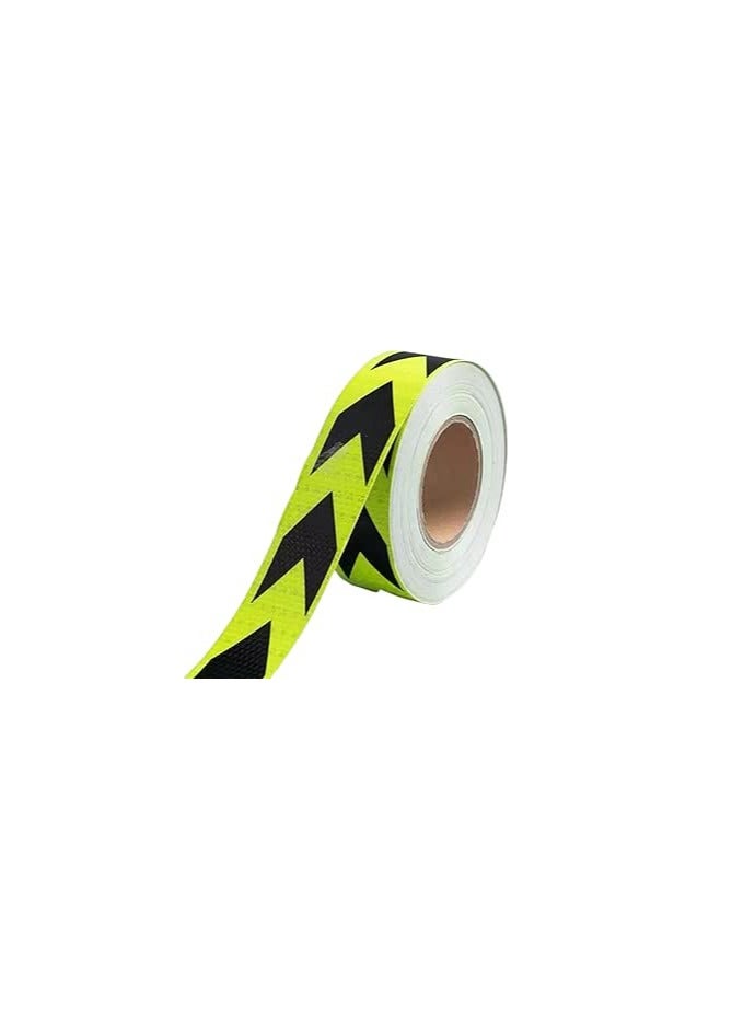 Duravel Green And Black Arrow Car Reflective Stickers, Reflective Tape - Image 1