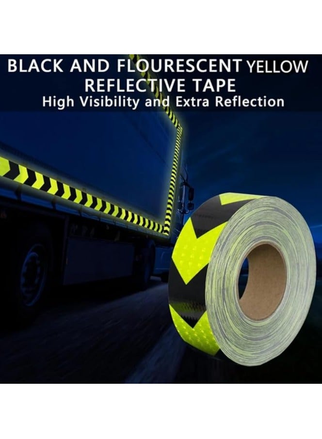 Duravel Green And Black Arrow Car Reflective Stickers, Reflective Tape - Image 5