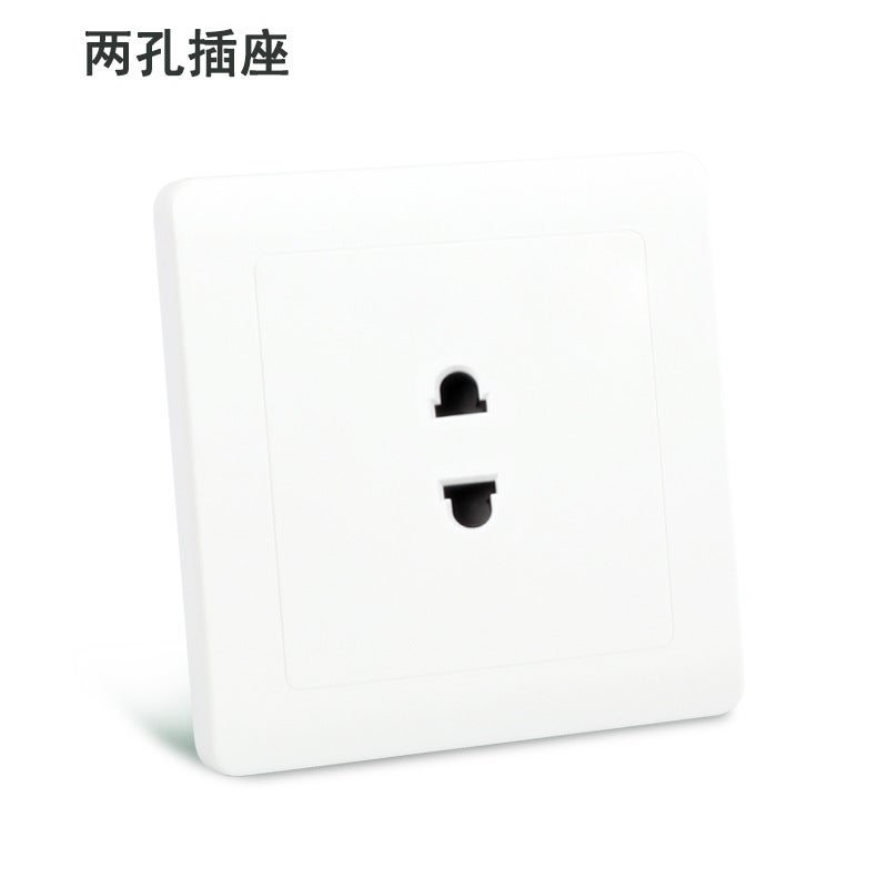 Dual 13A UK Socket Panel with Switch  USB Two-hole socket 