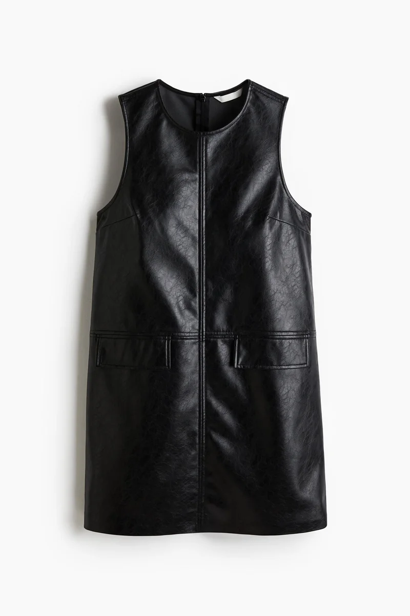 H&M Coated mini dress