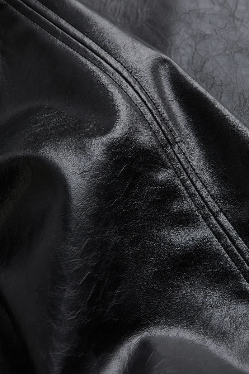 H&M Coated mini dress