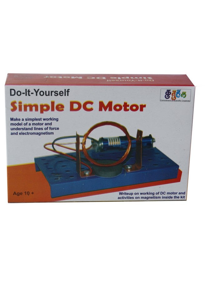 KUTUHAL (A158) Simple DC Motor Do it Yourself School Project Science fair DIY kit. Educational Gift. - Image 1