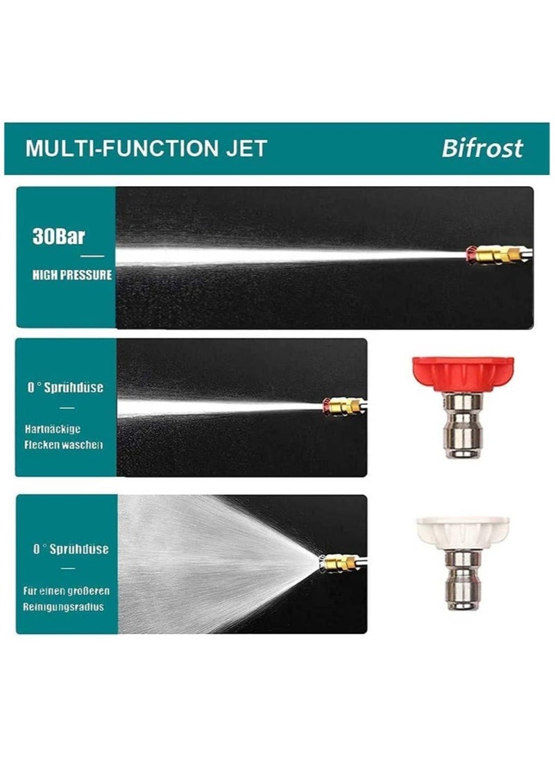 JAJEEK 24V Portable Cordless Pressure Washer with 5600mAh Lithium Battery, Compact Handheld Wireless Water Gun, High-Pressure Washer for Cars, Outdoor Cleaning & Garden Watering, Rechargeable & Lightweight - Image 2