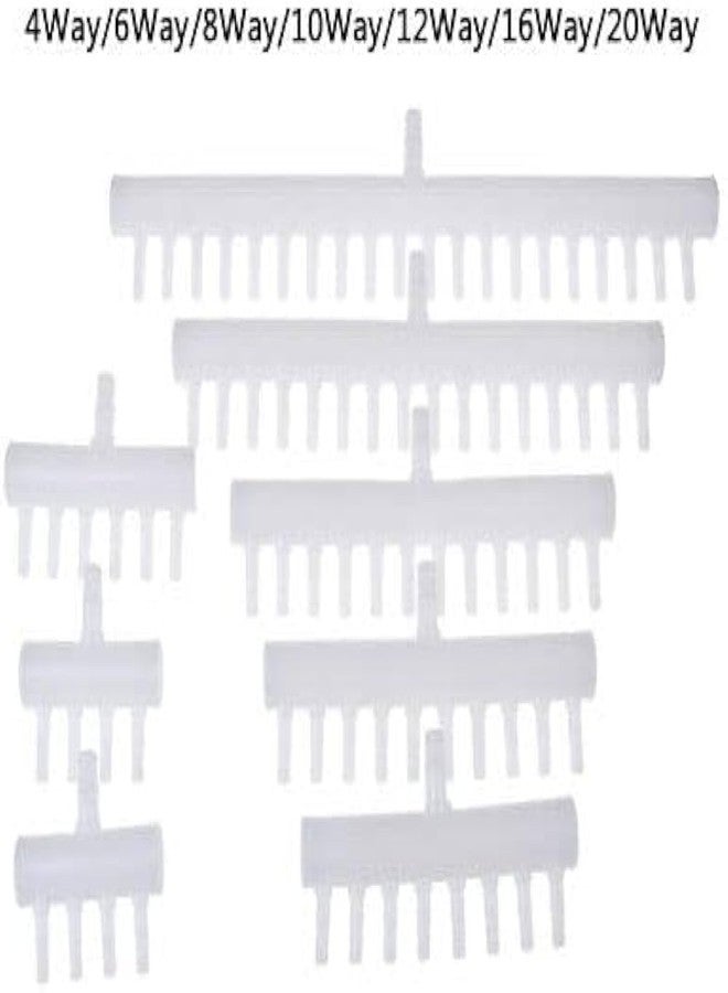 VAYINATO® Aquarium Air Pump Plastic Multi Way Air Way Tube Splitter 8MM Inlet 4 MM Outlet (12 Way) by Petzlifeworld - Image 2