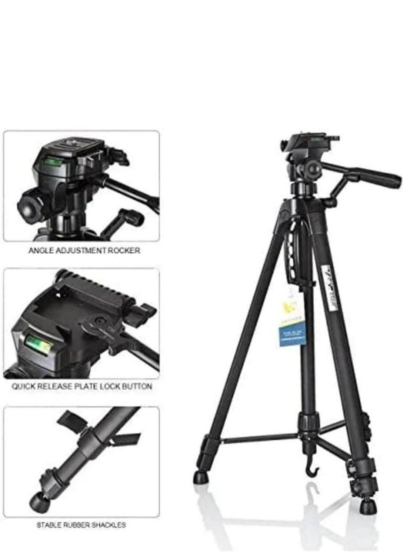 WEIFENG - Tripod Stand WT 3560 Mobile Stand for DSLR, DV and Camcorder 170 cm - Image 1
