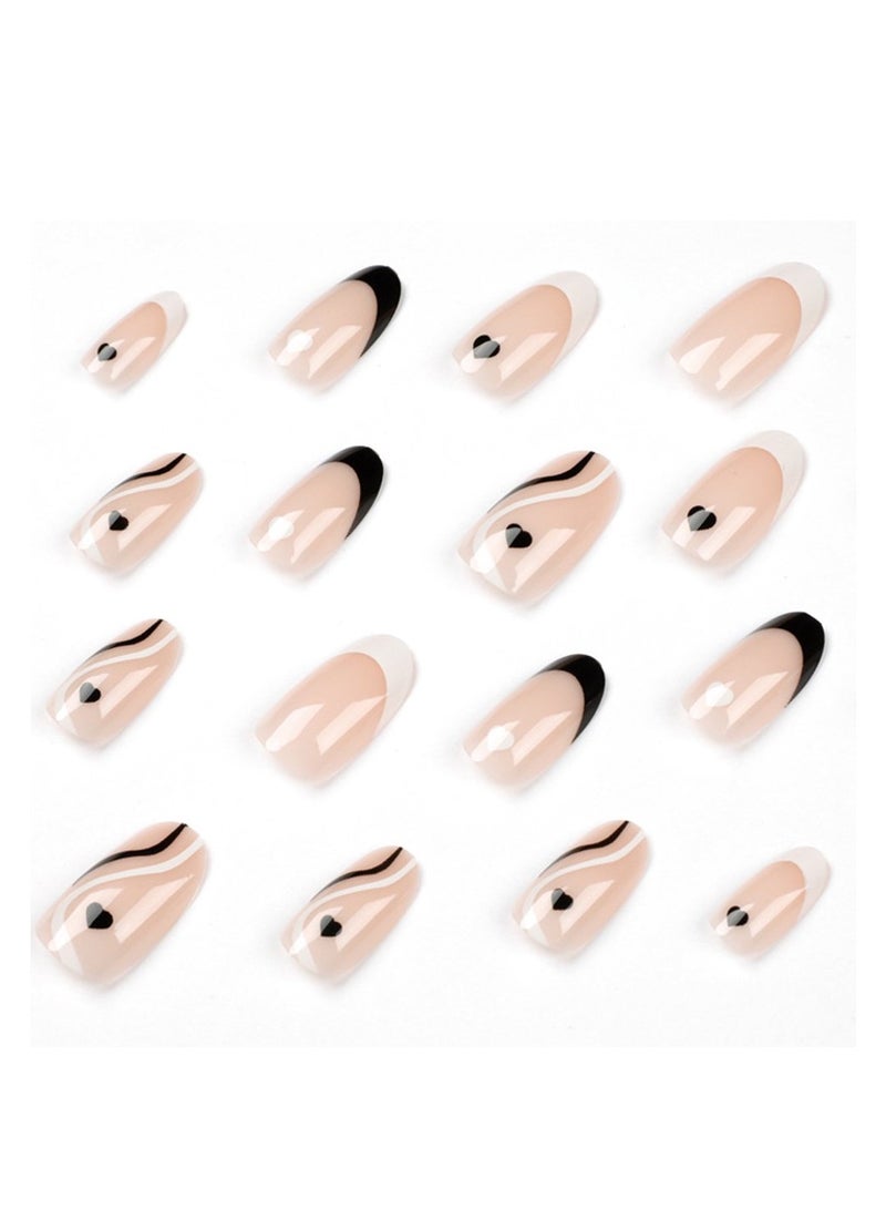 Salon Acrylic Reusable False Nails Set Double Tape and Glue Included - Image 3