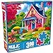 Mulic 300 Piece Puzzles for Adults Kids Jigsaw Puzzle The Pink Courtyard House - Image 4