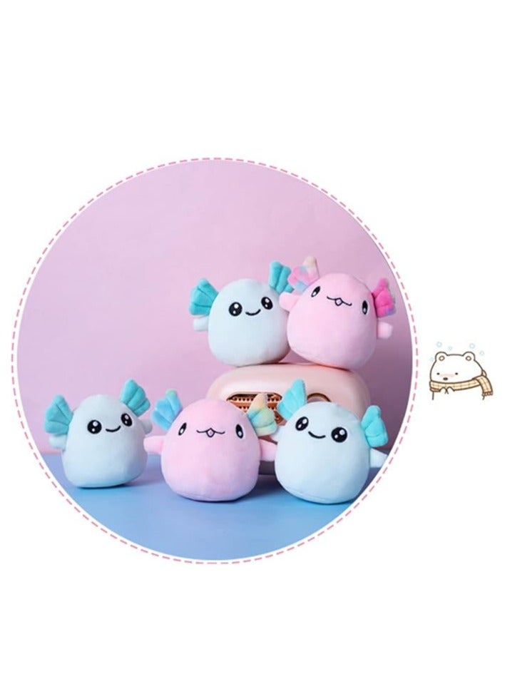 general Cute salamander plush toy, detachable salamander plush pillow, kawaii plush toy set for boys, girls, birthday gift (6 units per bag) - Image 3