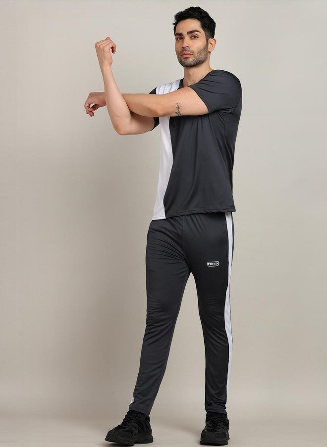 PREEN Men T-shirt and Track Pant Set - Image 2