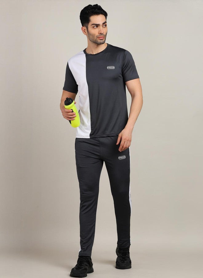 PREEN Men T-shirt and Track Pant Set - Image 4