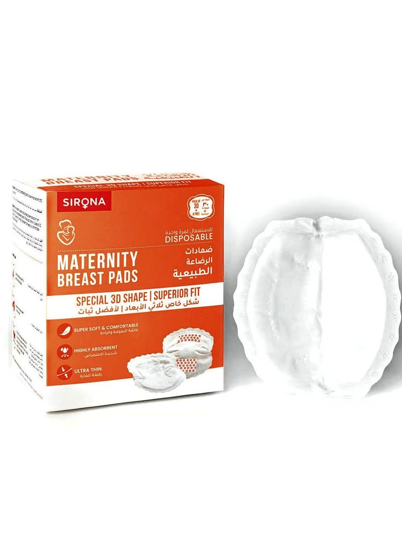 Sirona Premium Disposable Maternity Breast Pads - 36 pcs - Image 1