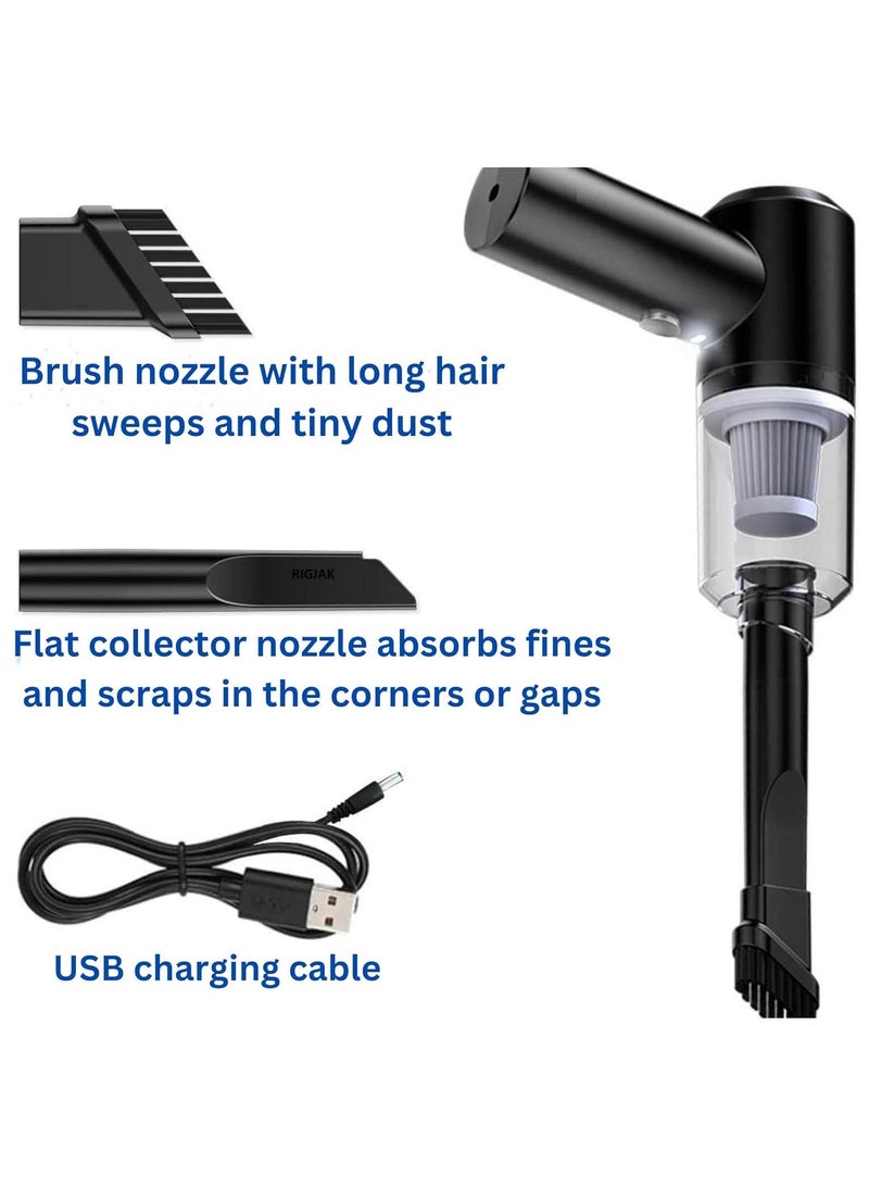 Fend 2 in 1 Cordless Portable Handheld Car Vacuum Cleaner for Home Office and Car - Image 2
