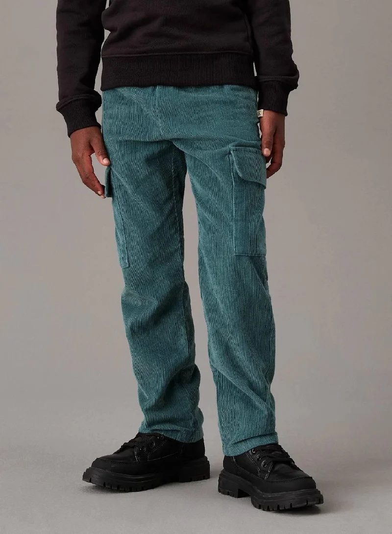 Calvin Klein Jeans Corduroy Cargo Trousers