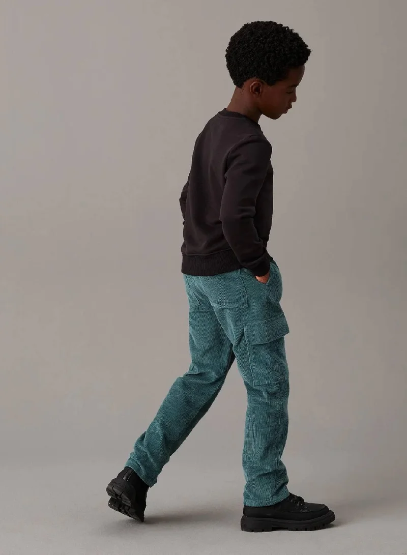 Calvin Klein Jeans Corduroy Cargo Trousers