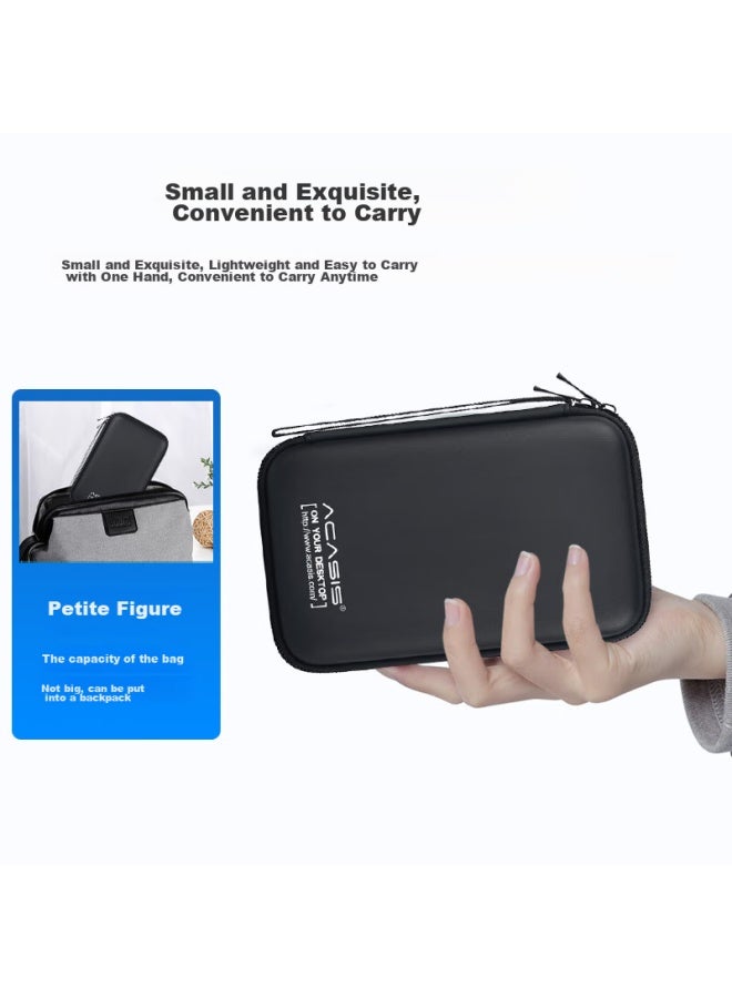 Acasis 2.5-inch Portable Hard Drive Case, Multifunctional Digital Accessory Storage Pouch, Cable, Power Bank, Usb Drive, Phone, Earphone Portable Protective Cover Ypb - Image 2