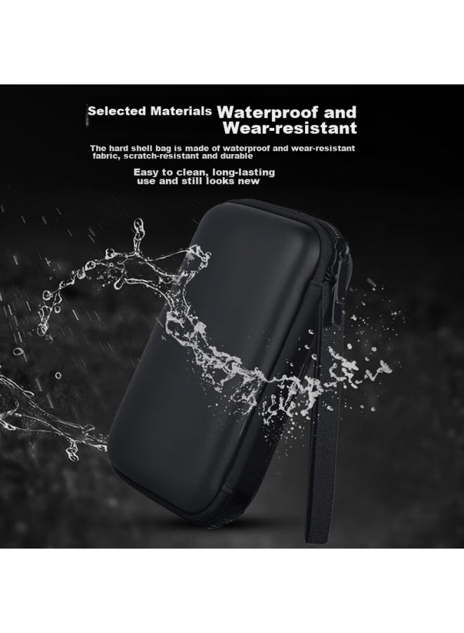 Acasis 2.5-inch Portable Hard Drive Case, Multifunctional Digital Accessory Storage Pouch, Cable, Power Bank, Usb Drive, Phone, Earphone Portable Protective Cover Ypb - Image 3