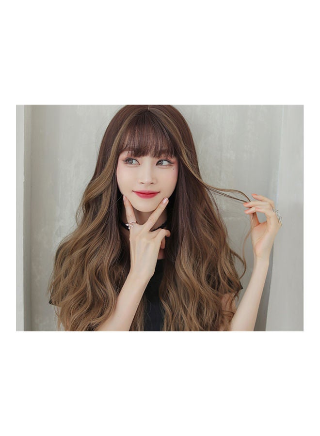 NIBEMINENT Chemical Fiber Wig Long Curly Hair 35cm - Image 2