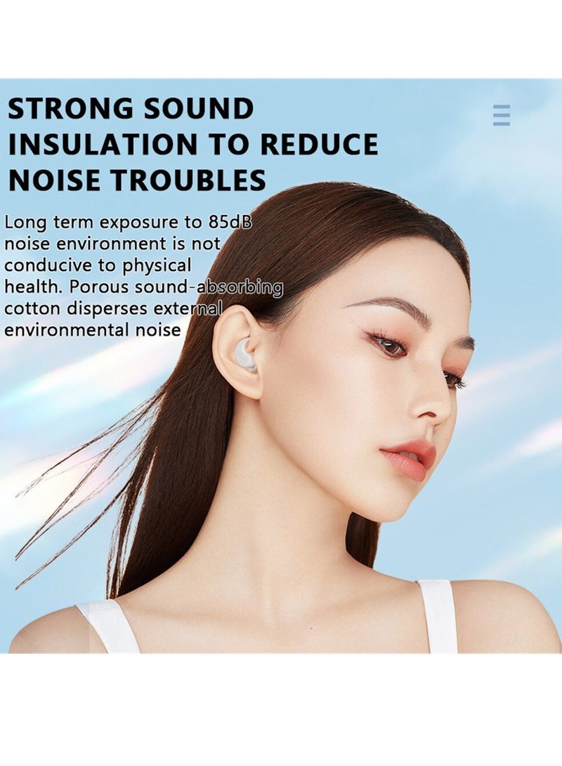 AROAQ Ear Plugs, High Fidelity Reusable Silicone Noise Cancelling Earplugs, Soft Silicone Reusable Earplugs For Swimming, Sleeping, Diving, Noise Sensitivity & Flights, Red - Image 3