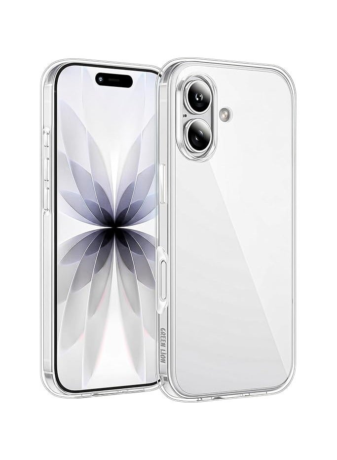 GREEN LION iPhone 17 6.1" Delgado PC Case / Waterproof / Strong and handy / lightweight / Anti Fingerprint / HD Clarity - Clear - Image 1