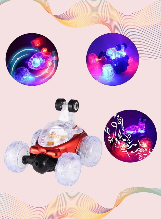 سيارة شقلبة للأطفال بتحكم عن بعد – شحن USB وأضواء LED - Image 5