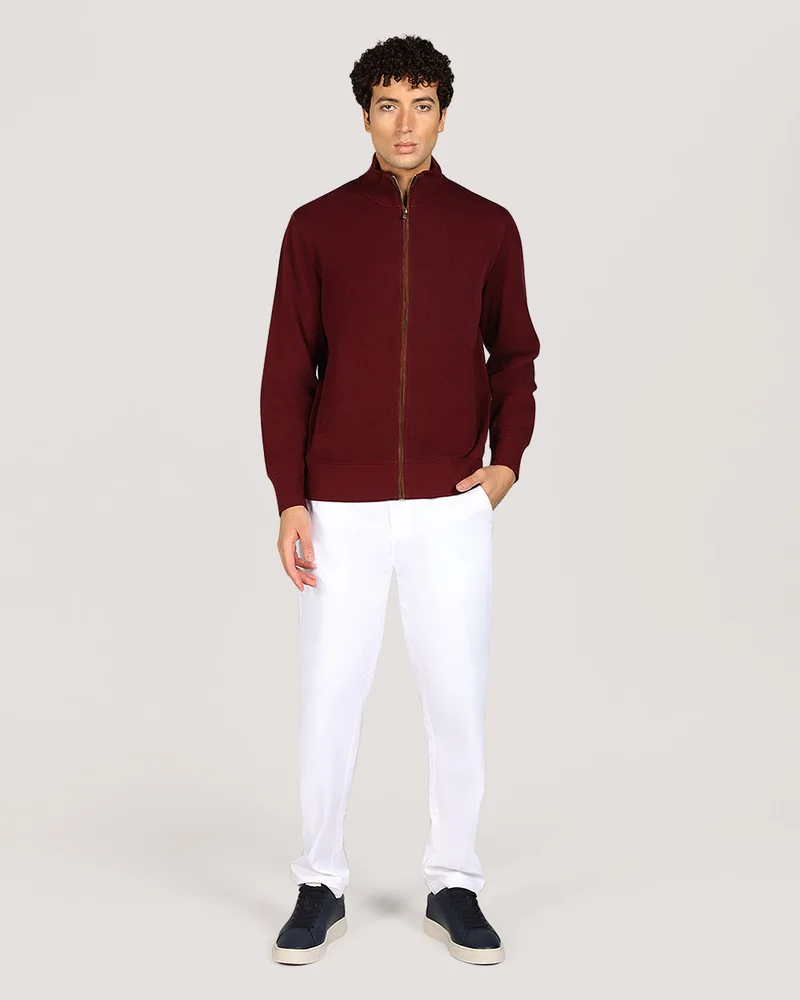 GANT Sacker Rib Full Zip Cardigan