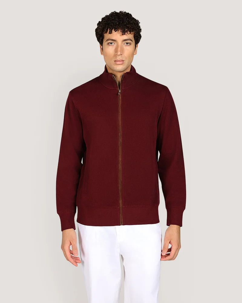GANT Sacker Rib Full Zip Cardigan