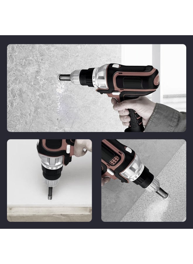 Lichang Ceramic Tile Punching Special Drill Bit Dry Drilling Stone Glass Marble Artifact Hand Drill Complete Ceramic Tile Opener - Image 4