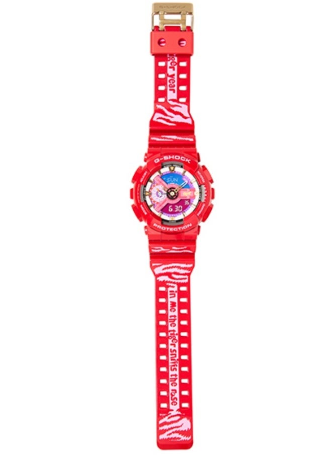 Shock Athletic - G-Shock Red Watch for Men GA-110CCA21-4PFC - Image 1