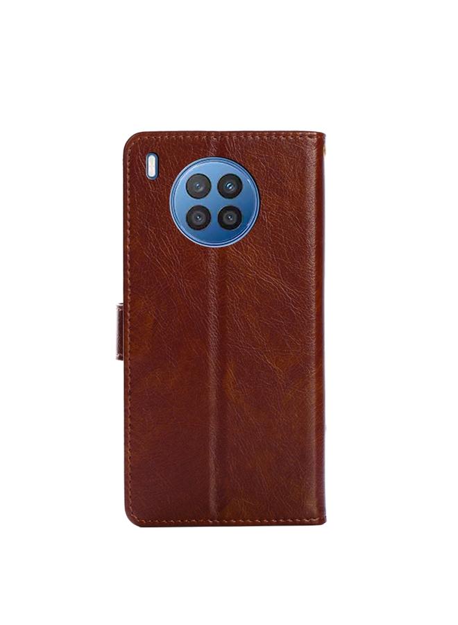 Zaboon Case For Huawei nova 8i Zipper Bag PU + TPU Horizontal Flip Leather Phone Case - Image 3