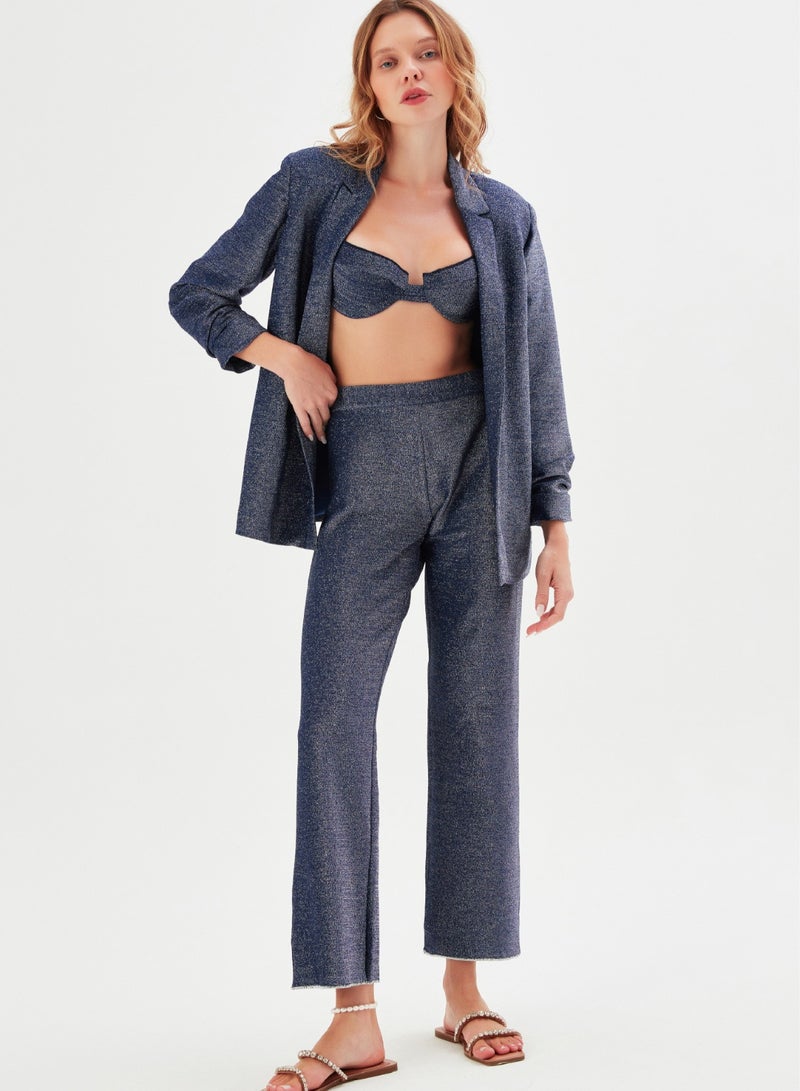 Roda Trousers Glitter Sea Sparkle