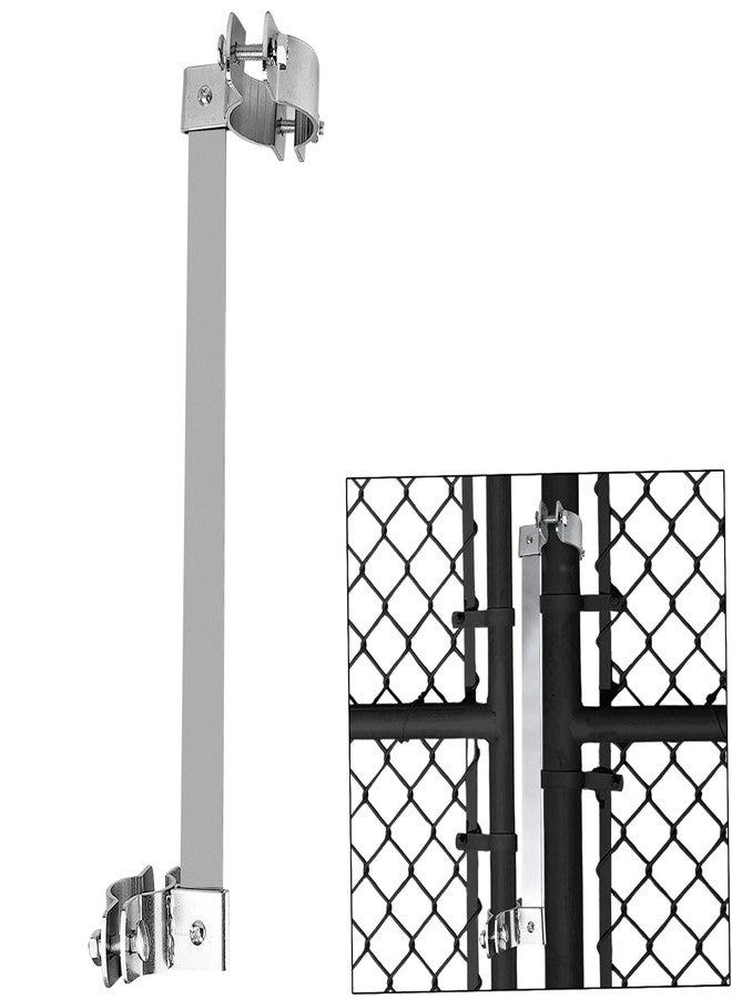 GearHill Automatic Gate Closer with Heavy Duty Steel Bar, Self Closing Gate Hinges Ideal for Metal Gate in The Outdoors Like in The Backyard, for Dog Fence, Pool gate - Image 1