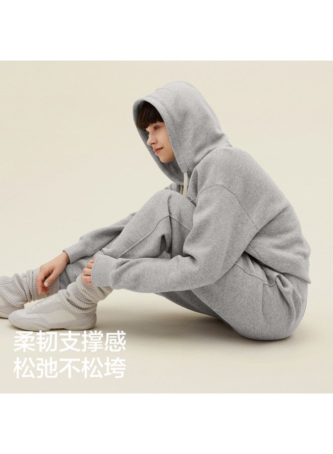 Bananain Liu Haocun Same Style 503Relax Women'S Hooded Four Seasons Cropped Sweatshirt For Leg-Lengthening Effect - Image 5