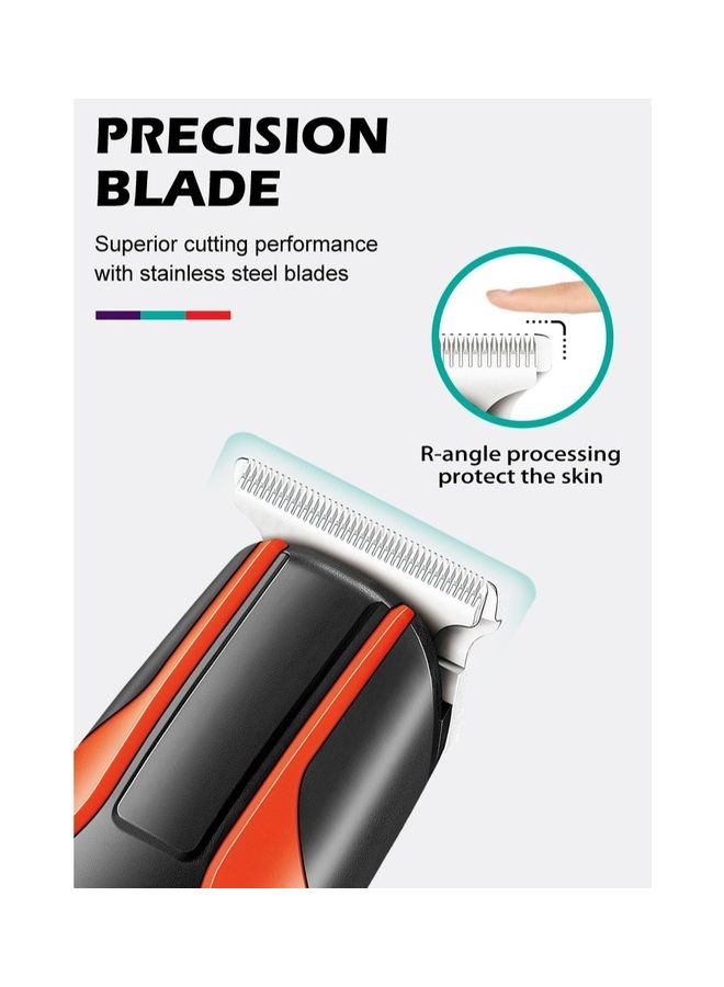 VGR Professional Waterproof Hair Trimmer Multicolour 700grams - Image 4