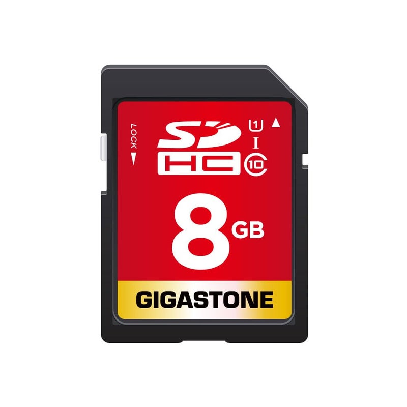 Gigastone 8GB SD Card UHS-I U1 Class 10 SDHC Memory Card Full HD Video Canon Nikon Sony Pentax Kodak Olympus Digital Camera - Image 1