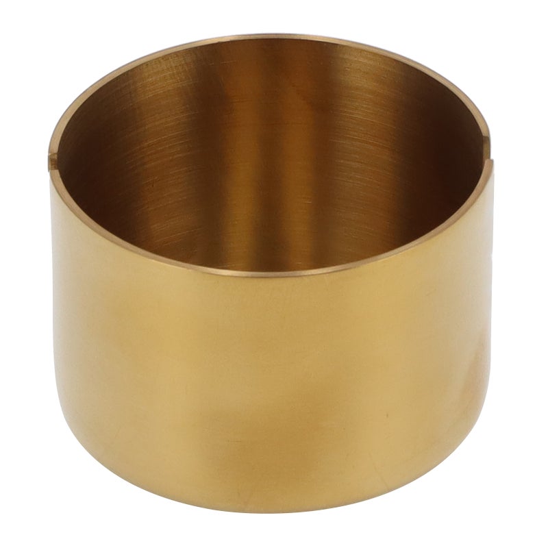 Ashtray Household Durable Metal Smoking Ashtray for Home Office Hotel Desktop Decoration - Image 2