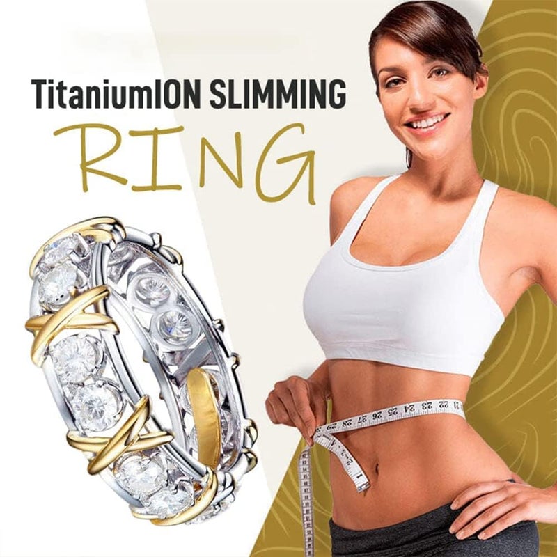 comfrt Magnetic Zircon Shaping Cross Full Moissanite Diamond Ring, Magnetic Zircon Shaping Ring, Sterling Silver X Criss Cross Ring, Unclog Bloodstream and Lymph Nodes (Rose Gold-2,11) - Image 2