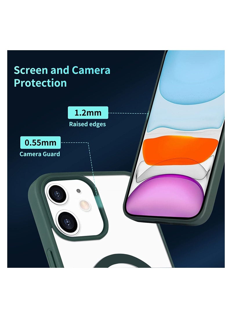 iPhone 11 Case Clear Magsafe Slim Cover, Ultra-Thin Shockproof and Anti-Yellow Transparent Protective Cover