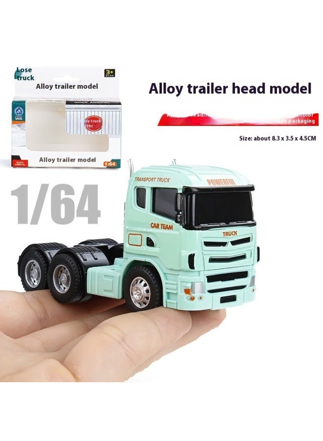 City Rescue Trailer Series Alloy City Transporter Model Car Car Sliding Children's Toys Wholesale 