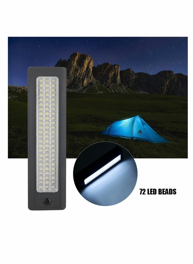 SYOSI LED Inspection lamp, Portable 72 LED Light Bulbs Flashlight Torch Work Light with a 360° Rotatable Hanging Hook and 3 Strong Magnets for Car Truck Repairing Workshop Garage Camping Emergency  - Image 2