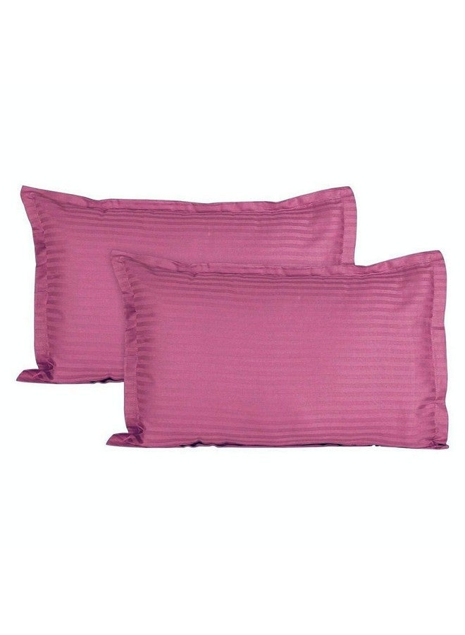Trance Home Linen Trance Home Linen 16 inch X 12 inch 100% Cotton Baby/Kids Pillow Covers | Soft & Skin Friendly Pillow Cases | Extra Small Size [NOT Pillows] Covers only (Small Size | 16x12 inch, Rose Pink)- Set of 2  - Image 1