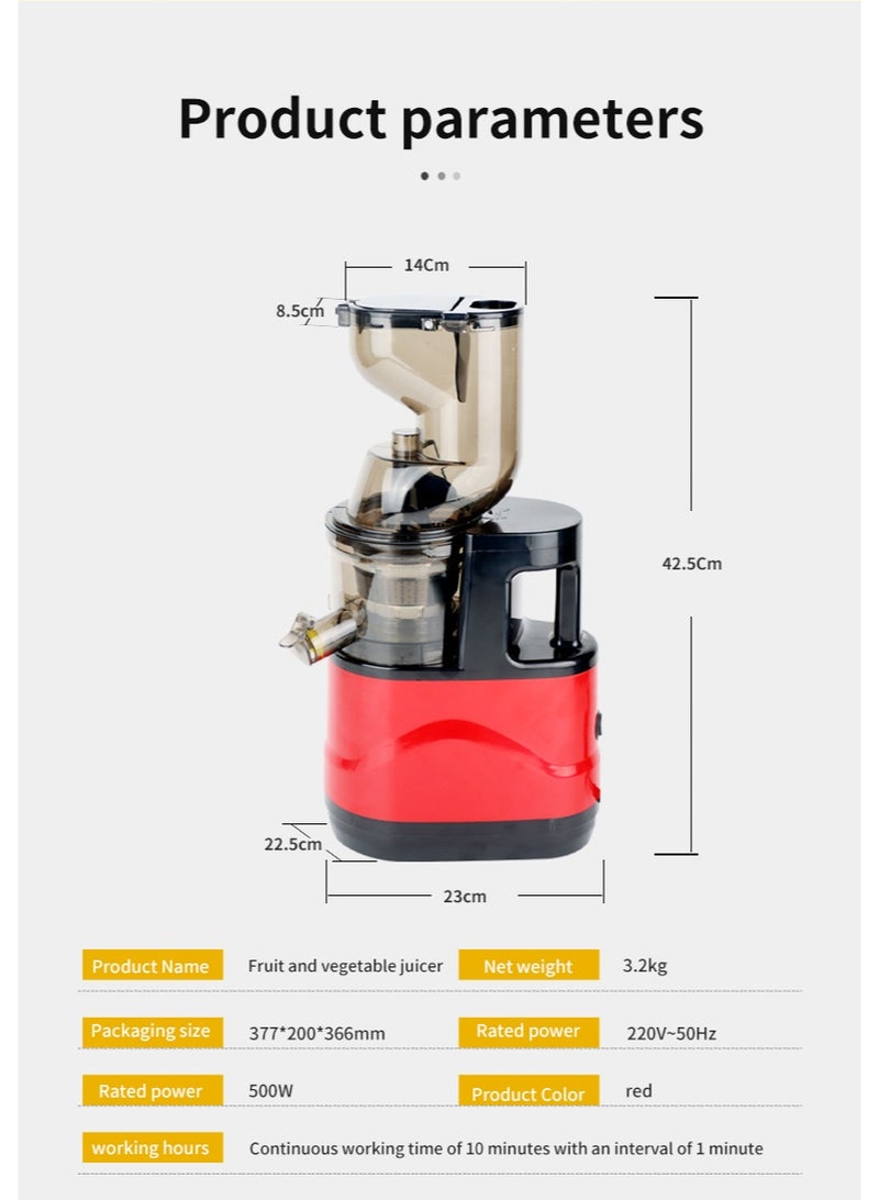 camel Silent-Slow Cold Press Juicer | Premium Slow Masticating, 3-Step Easy Clean | Perfect for Discerning & Picky Juice Lovers - Image 3