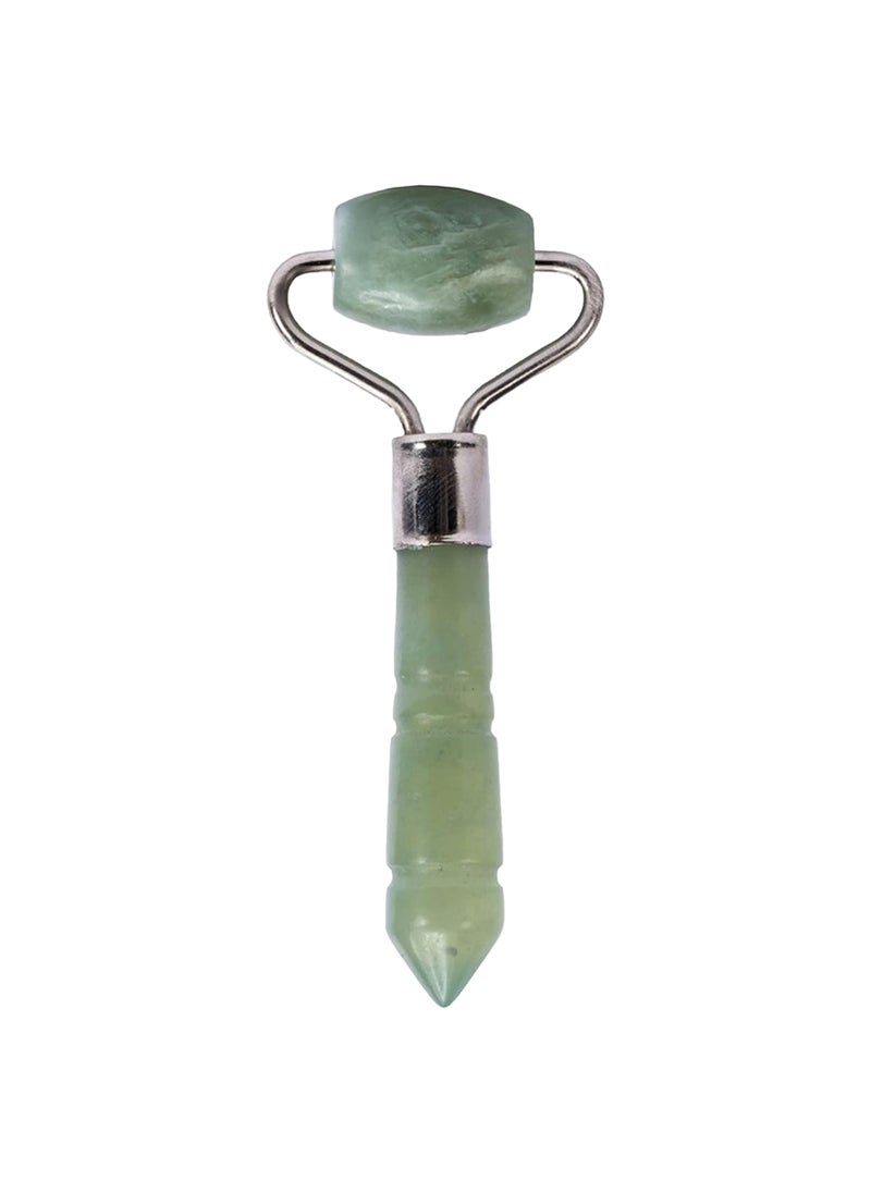 SKIN GYM Skin Gym Mini Roller Jade Facial Massager for Wrinkles and Fine Lines Anti-Aging Face Lift Skin Care Beauty Tool 