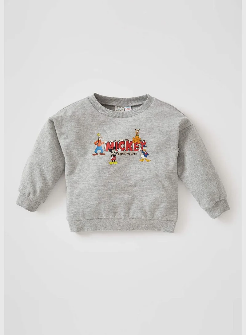 DeFacto Mickey & Minnie Licenced Regular Fit Sweatshirt