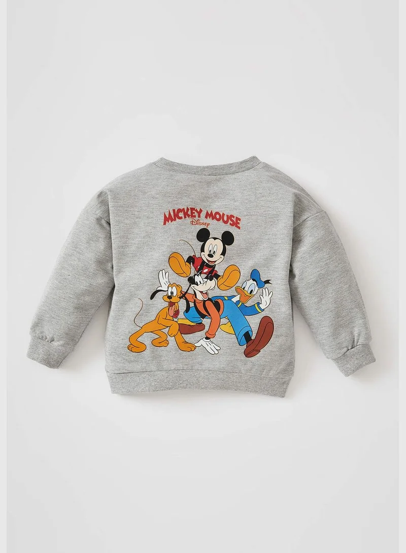 DeFacto Mickey & Minnie Licenced Regular Fit Sweatshirt