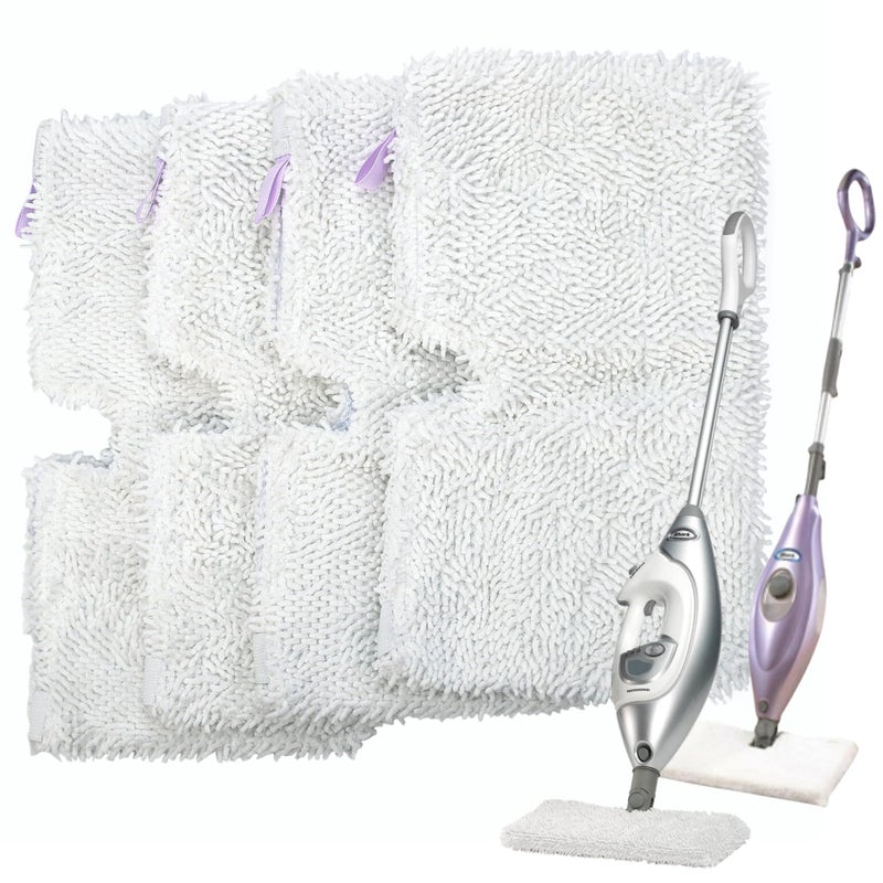 F Flammi Flammi Steam Pocket Mop Replacement Pads for Shark S3500 Series S3501 S3601 S3550 S3901 SE450 S3801CO S3601D S2901 S2902 Steam Pocket Mop 4 Pack - Image 1